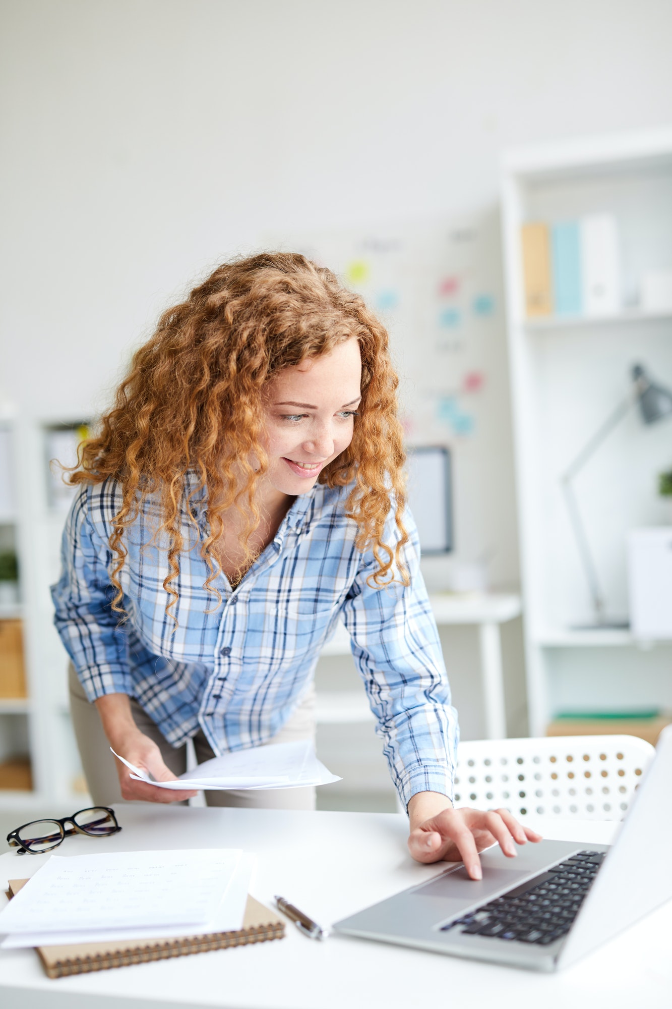 Busy accountant